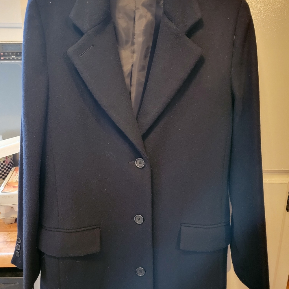 VF soultions Ladies wool pea coat - Picture 2 of 11